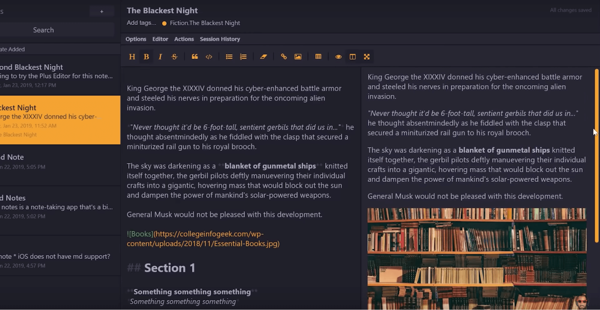good note taking app for mac